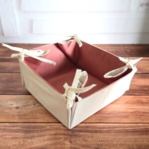 REVERSIBLE FABRIC BASKET